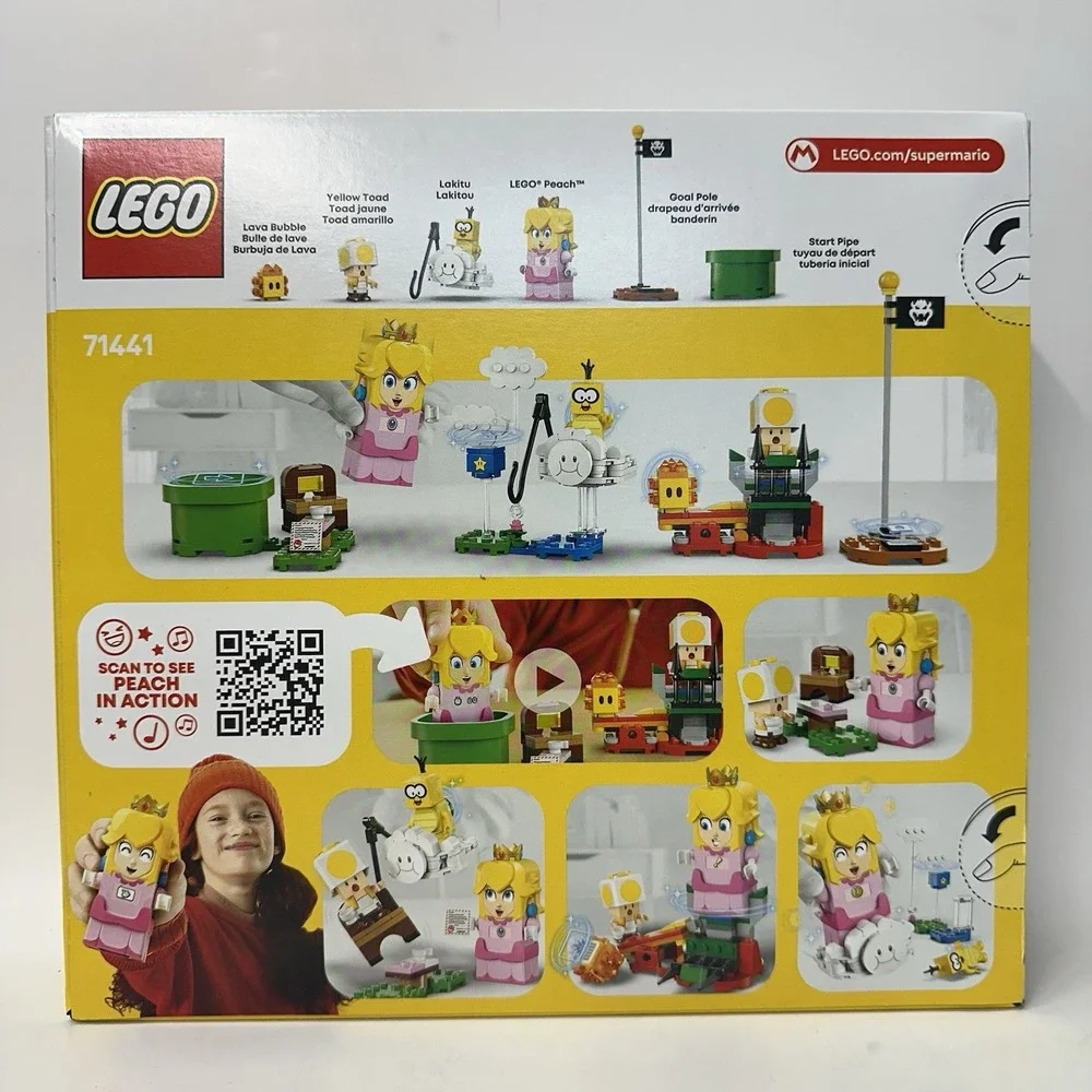 Lego #71441 - Super Mario - Adventures with Interactive LEGO Peach - Unopen Box